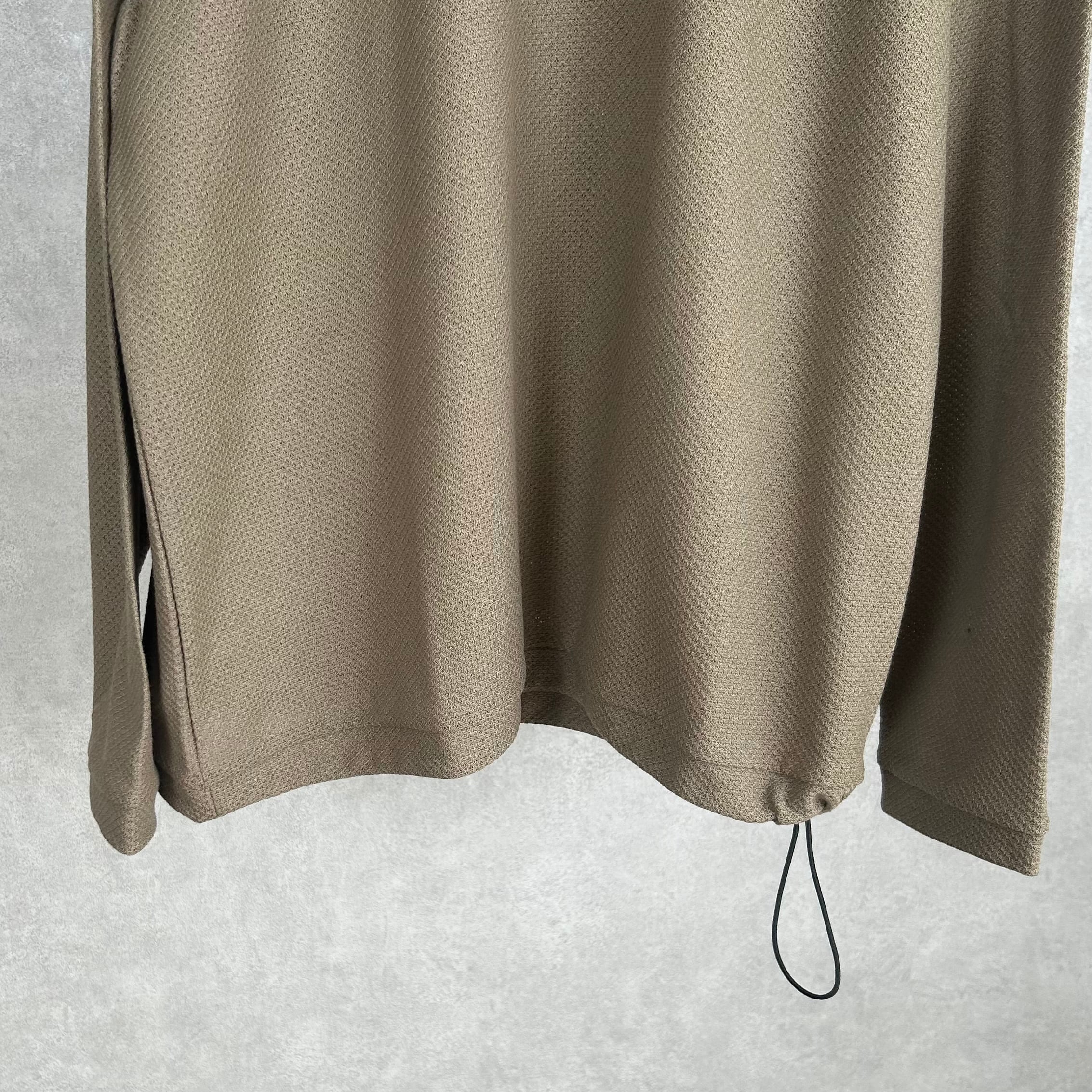 26SS》【STILL BY HAND】MOSS STITCH LONG SLEEVE スティルバイハンド