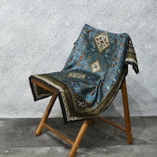 pattern silk scarf