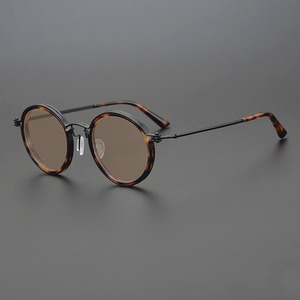 Titanium Acetate Sunglasses -round- / チタン アセテート サングラス -ラウンド-