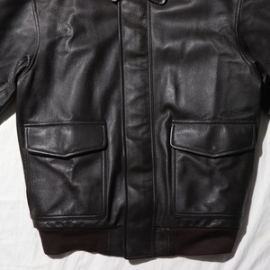 Deadstock L エルエルビーン A-2 レザージャケット Thinsulate中綿 L.L.Bean フライングタイガー flying tiger jacket