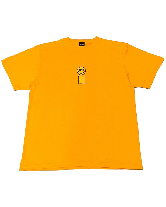 SMILEY T-SHIRT - GOLD YELLOW