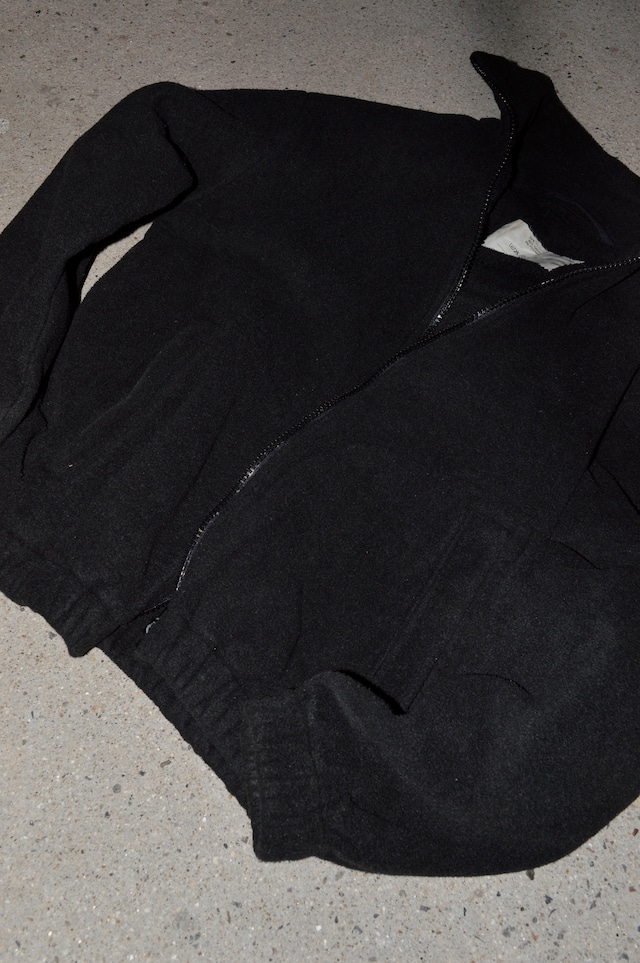 Netherlands Army 90s Heavy Fleece Outer Jacket Used オランダ軍 フリースジャケット ブラック