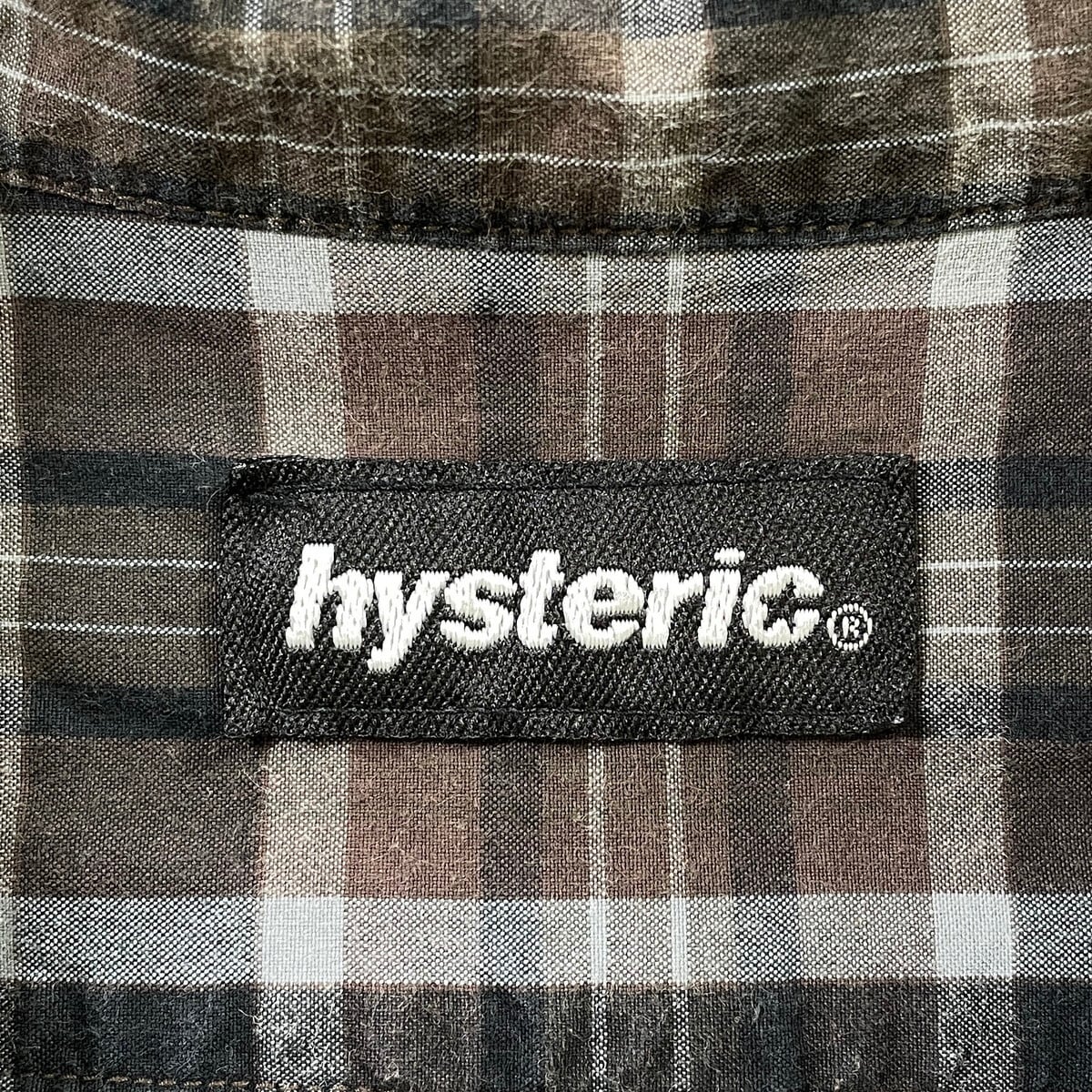90-00年代 HYSTERIC GLAMOUR ヒステリックグラマー チェック 長袖