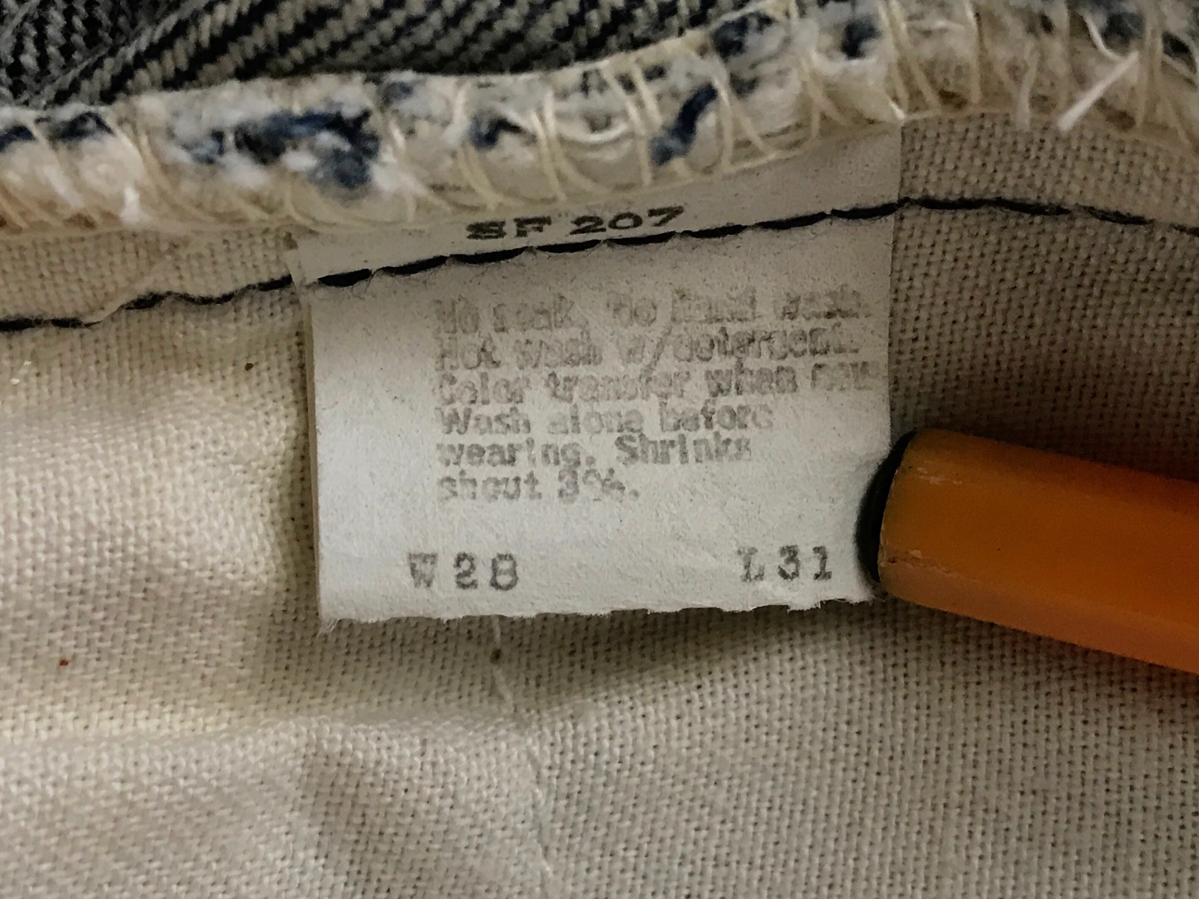 70's Levi's 646 デニムパンツ DEADSTOCK 表記(28×31)