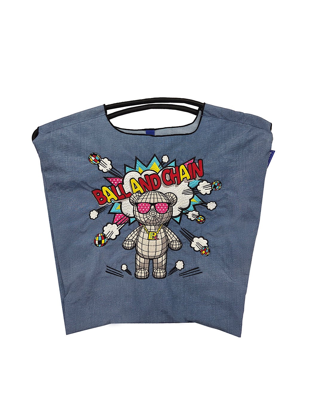 Ball&Chain ショッピングバッグ M size【KUMA BOOM】