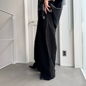 Tie belt wide curve PT/black