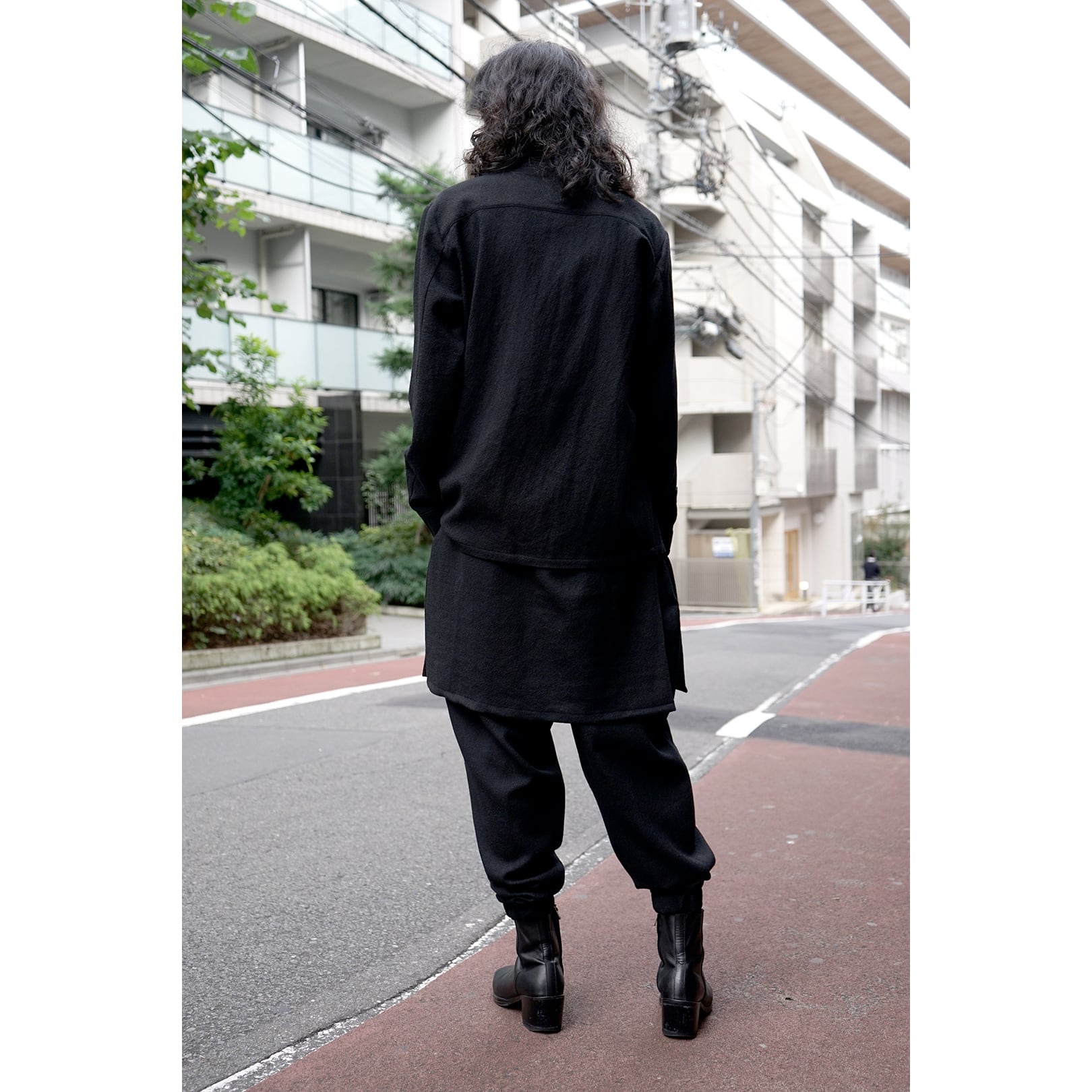 kujaku クジャク AW nazuna pants black   Clique Tokyo
