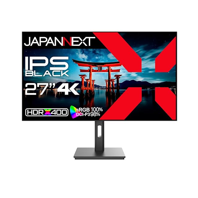 JAPANNEXT 24インチ IPS液晶4Kディスプレイ・モニター 液晶モニター JN