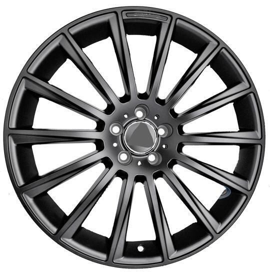 メルセデス・ベンツ 18インチホイールセット 18インチ Black Staggered ホイール ( 4本セット ) メルセデス