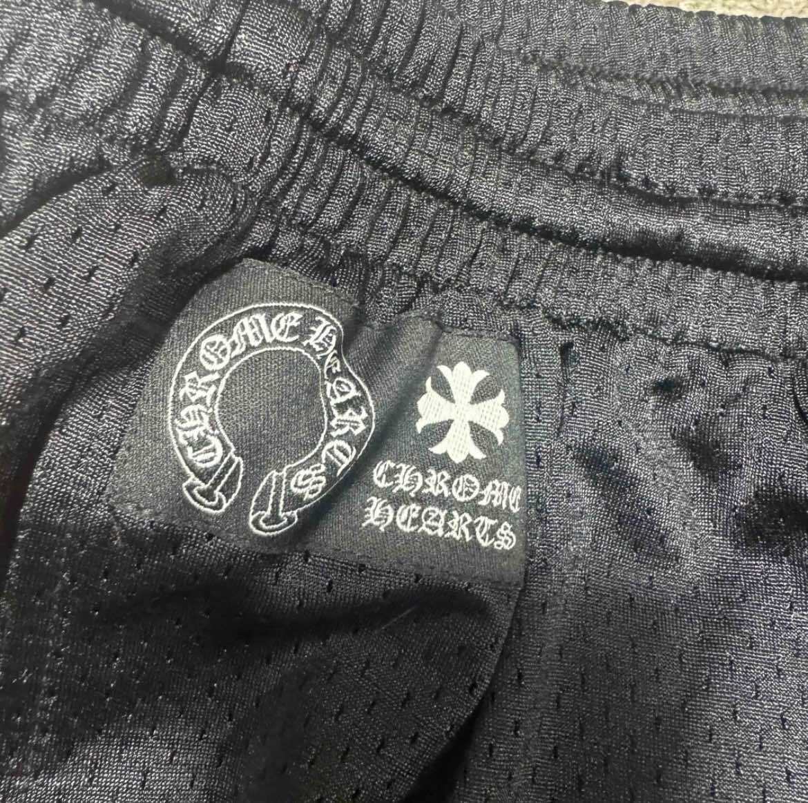 CHROME HEARTS クロムハーツ MESH VARSITY SHORTS ショートパンツ