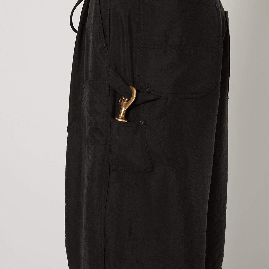 product twelve / Silk Nylon Short Work Pants | GANKO