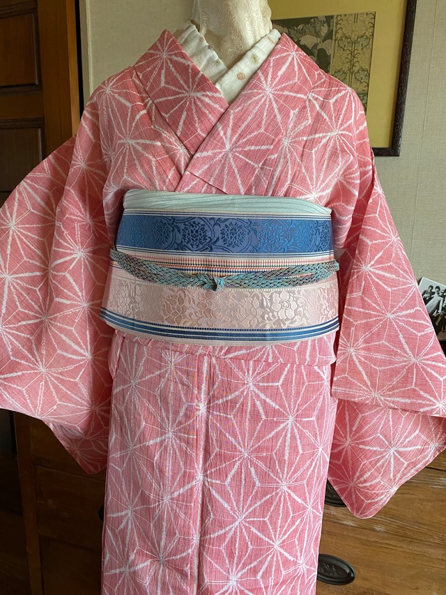南部古代型染 蛭子屋【 小野三郎】 綿着物反物 【公式通販】