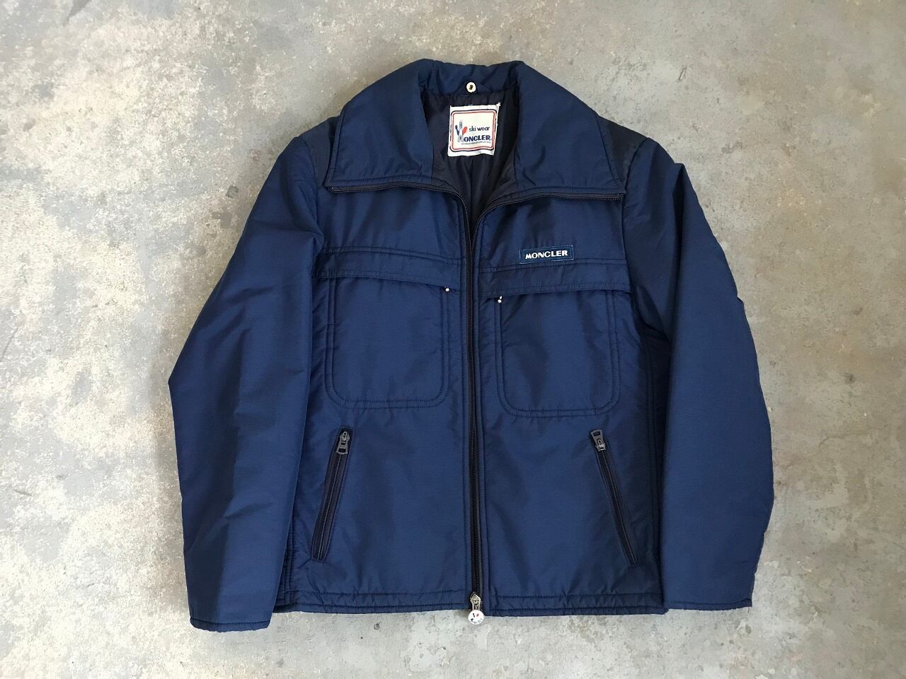 80~90s MONCLER full-zip jacket