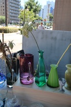 ぽこぽこパープルの花瓶