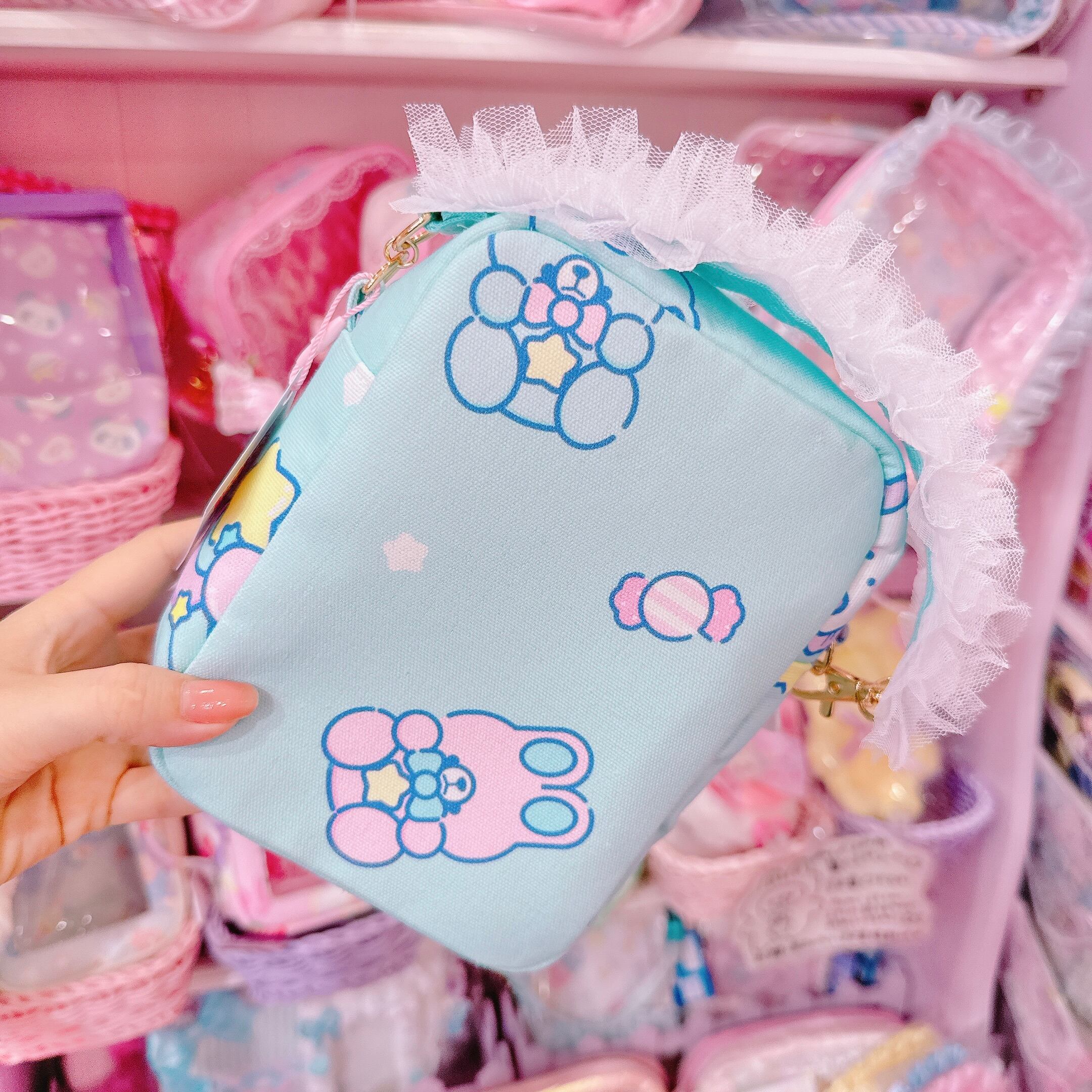 【D8】71-11ぬいぐるみポーチ