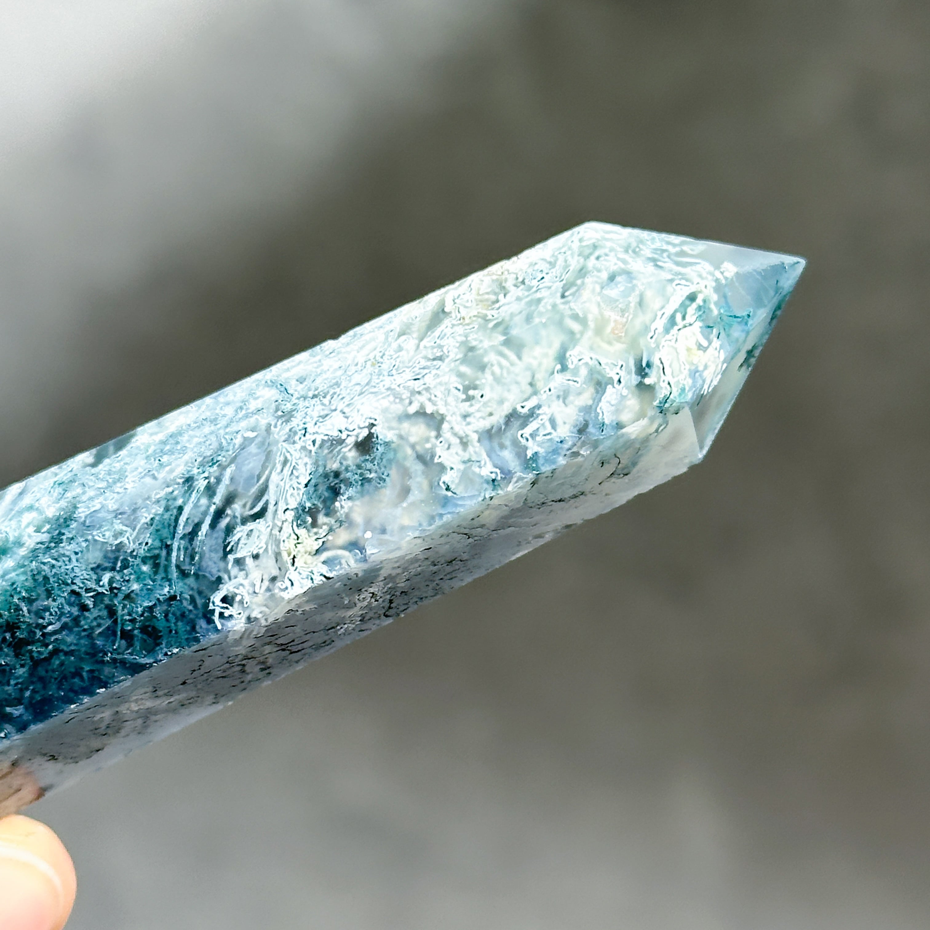 モスアゲート タワー02◇ Moss Agate ◇天然石・鉱物・パワーストーン