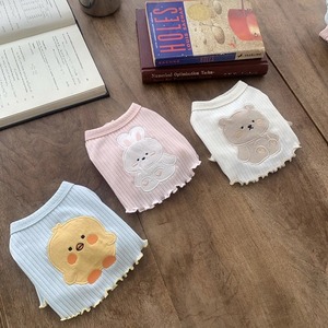【PET】全2色動物柄薄手トップス