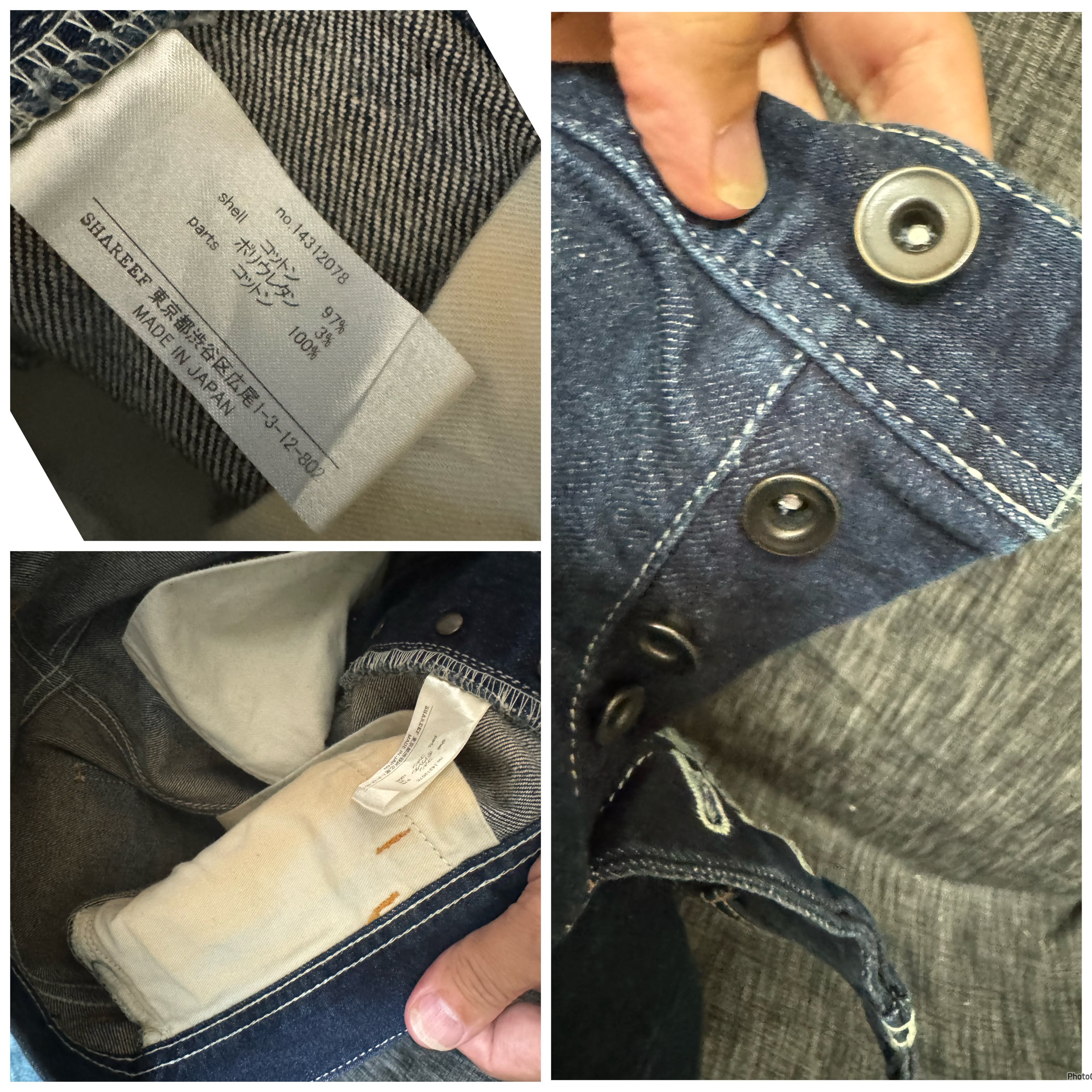 ROEN ハードダメージ加工デニムジーンズY2K ドメスティック高原弘