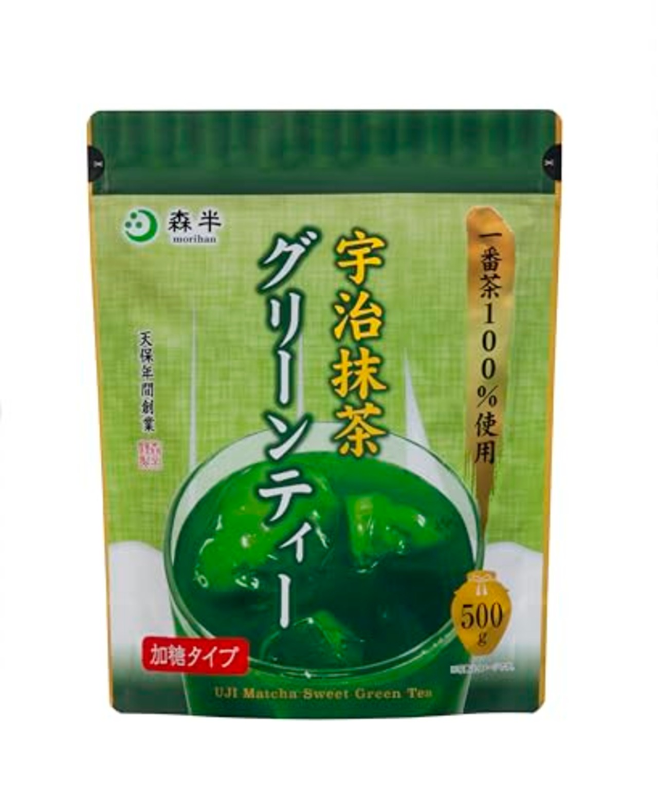 森半 宇治抹茶グリーンティー 500g