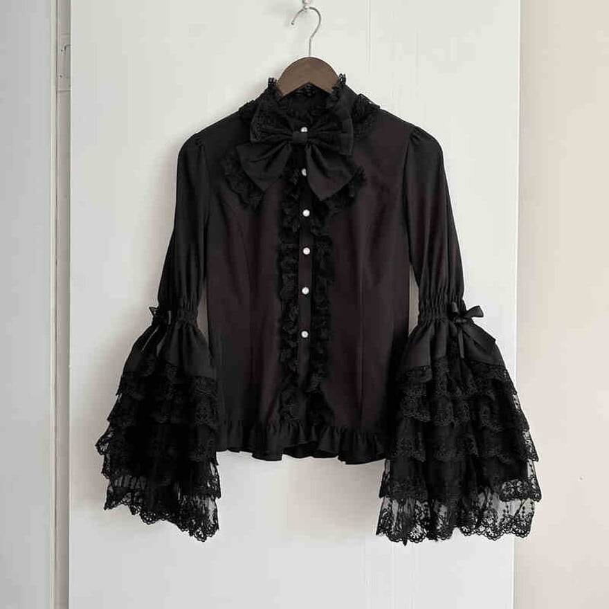 SEASONZ ゆめかわふぁっしょん 姫袖 ブラウス トランペットスリーブ ベビードール 量産型 lolita ロリィタ服