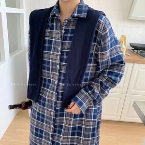 ネルシャツワンピース　AJ33167-5092