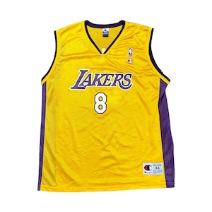 NBA LAKERS "BRYANT" used game shirt SIZE:L  （L）