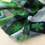 綿100接結ダブルジャガードニット生地-280㎝-curl tricot　2FX/6973●