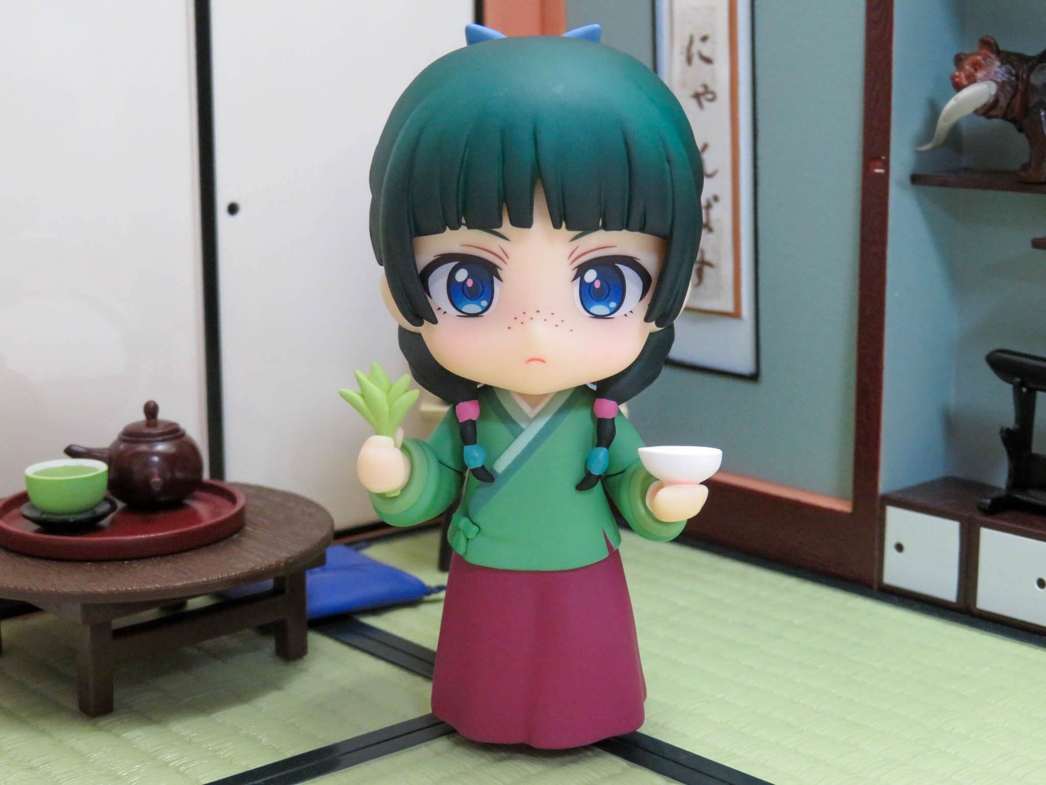 SALE】（A−ランク）【2288】 猫猫 髪パーツ おさげ ねんどろいど