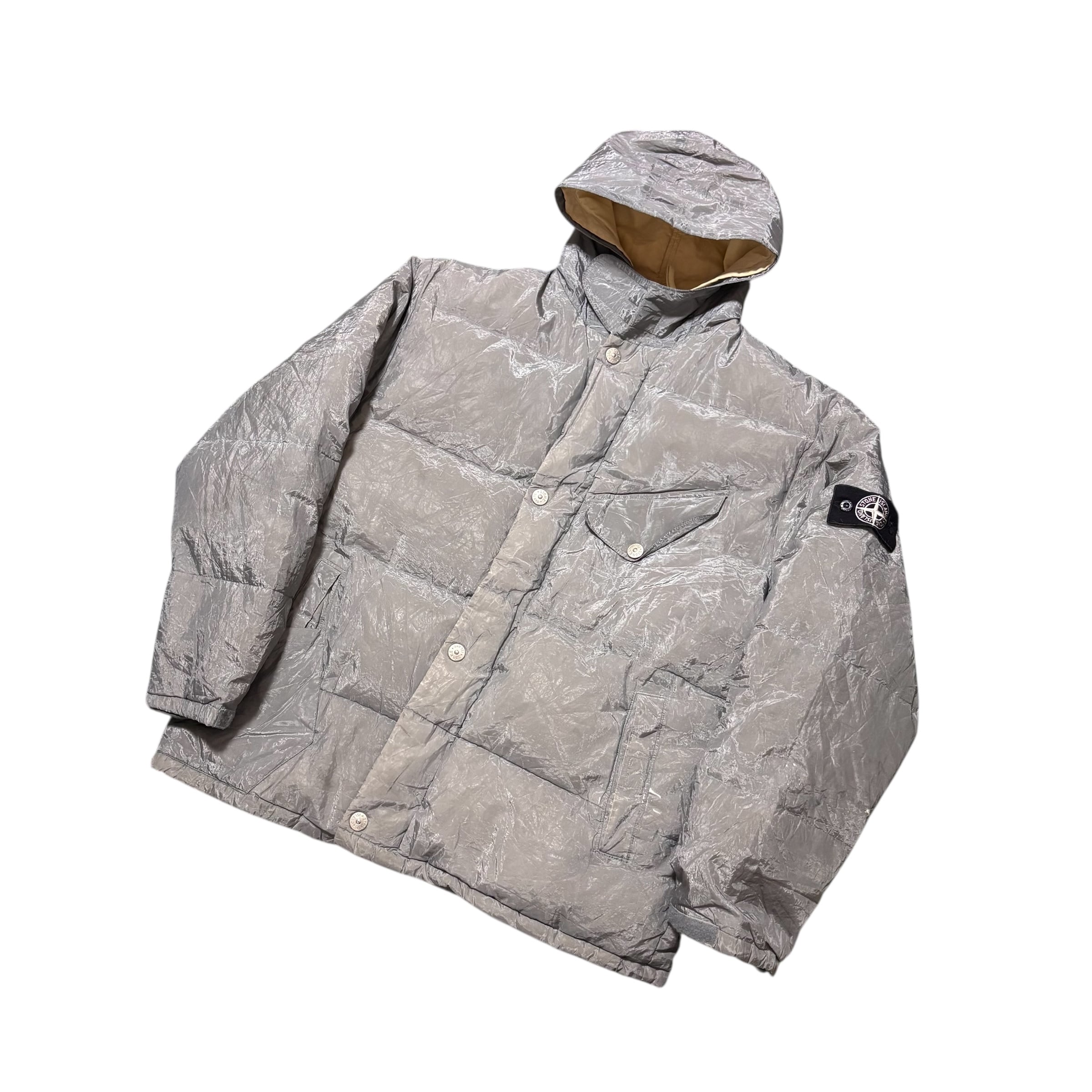 90s 00s STONE ISLAND PURE METAL SHELL JACKET ストーンアイランド