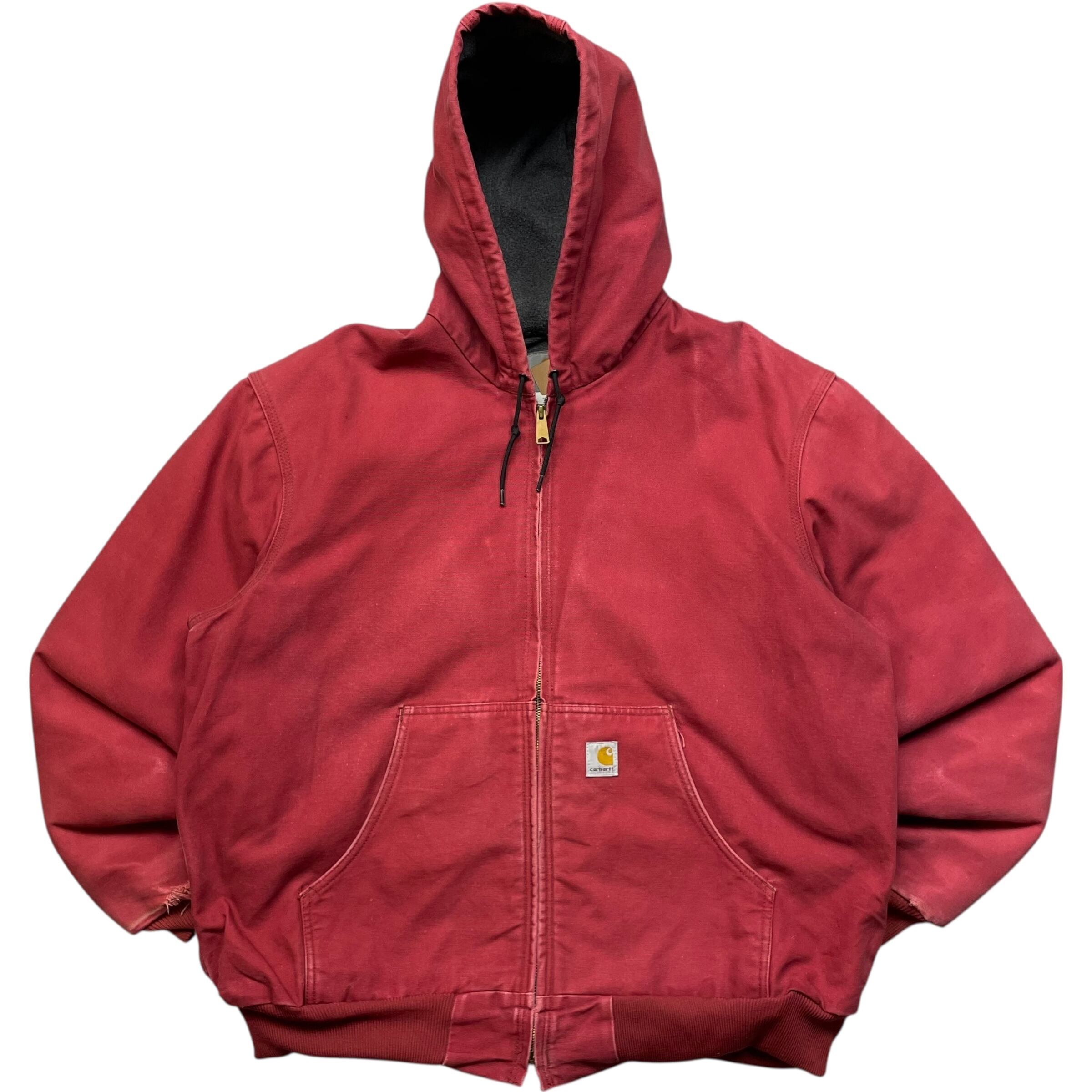 《XL》Carhartt カーハート ダックジャケット アクティブジャケット 希少カラー ダークマルーン no.8932