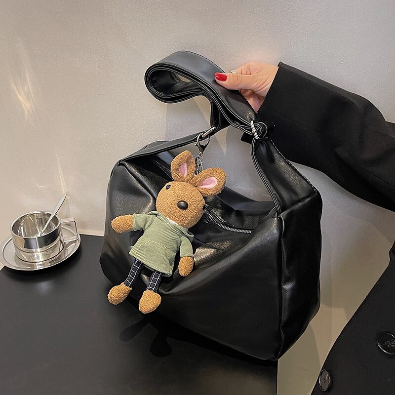 オータムウィンタースタンダードカジュアルショルダーバッグ レトロ 秋物 冬物 メッセンジャーバッグ 手作りハンドバック20225513242