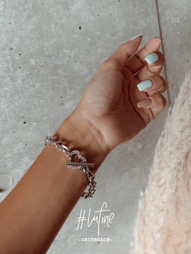 【#lufine】Mantel heart bracelet