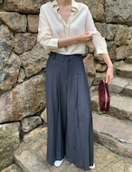 【新作5%OFF・3日間】High TR Slacks_2colors