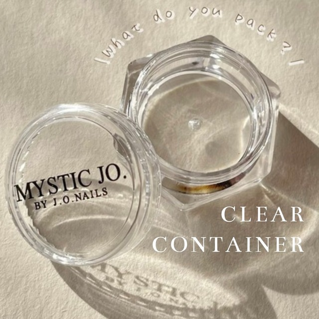【MYSTIC JO.】CLEAR CONTAINER 8個SET