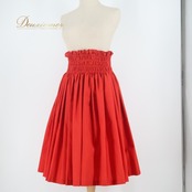 フラダンス 衣装 パウスカート レッド系 エムエムジェイ 日本製 アンスリウム柄 ボタニカル柄 ハワイアンプリント MMJ ホワイト系 赤 白 アロハ フラ ダンス レッスン 練習 シングル スカート 華やか 鮮やか シンプル アンスリウム ハワイ 踊り おしゃれ 可愛い カジュアル ダンスウェア スポーツ