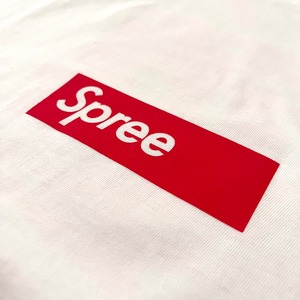 Spree"BOX-LOGO" L/S Tshirt white