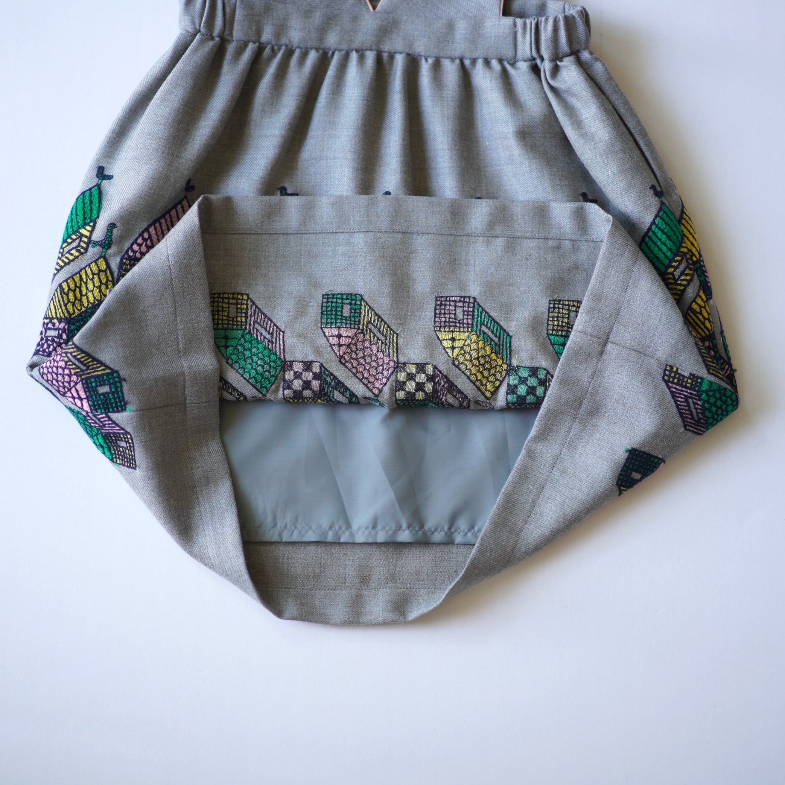 mina perhonen 〉village / ABA5085P / light gray / 110〜140 mina perhonen 〉village / ABA5085P / light gray / 110〜140