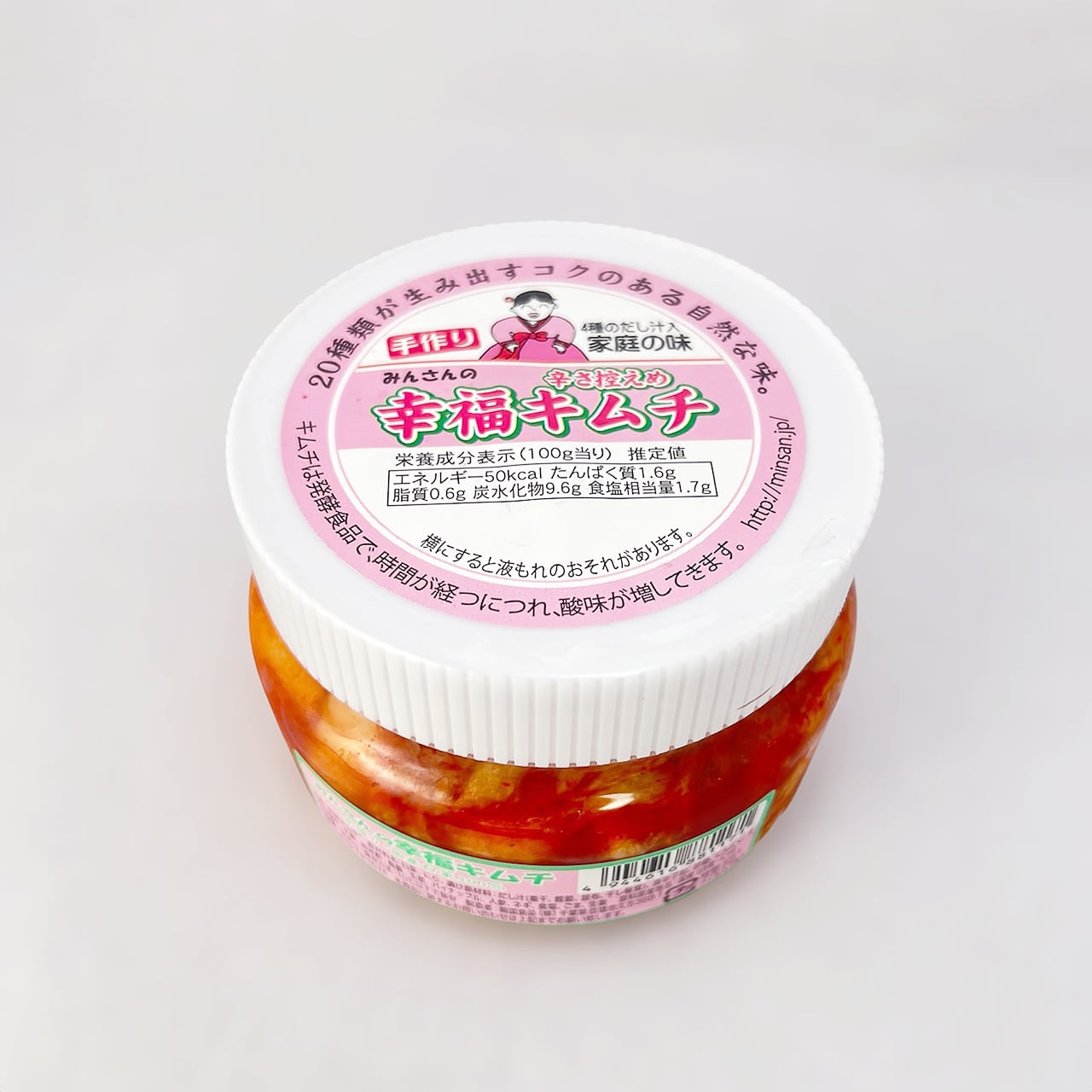 ○【店舗受け取り専用】韓国食品 みんさんの幸福キムチ300g［冷蔵