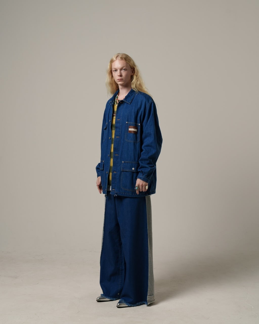 Coverall Jacket/Denim | AMBERGLEAM