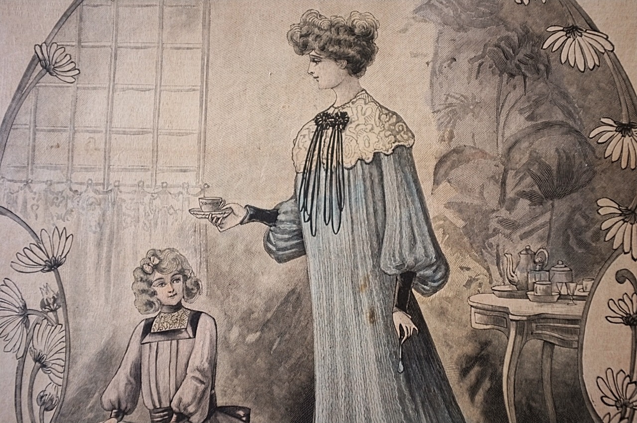 1903s Le Petit Echo de la Mode 44c 永遠の淑女とモード新聞