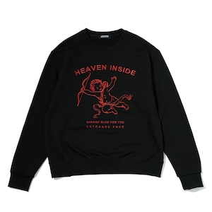 [ JOEGUSH ] Heaven Inside Sweatshirt (Black/Red) 正規品 韓国ブランド 韓国代行 韓国通販 韓国ファッション トレーナー