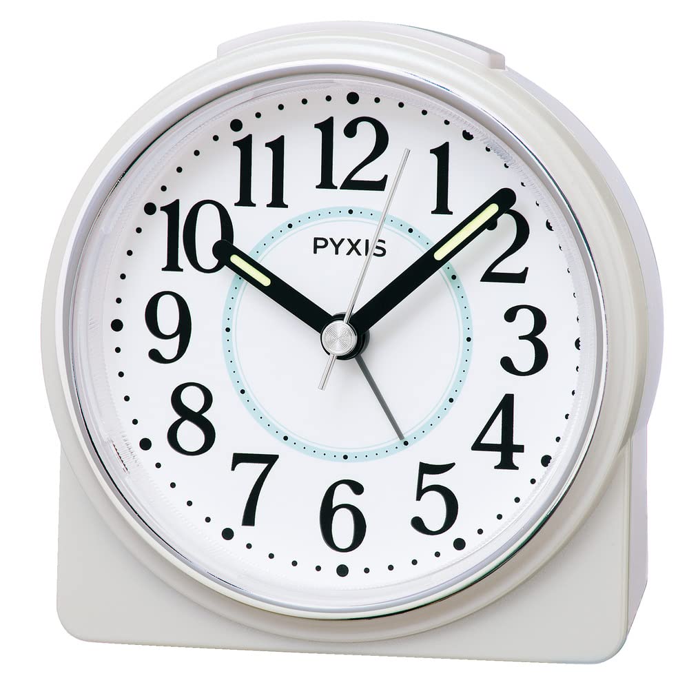 セイコークロック SEIKO CLOCK BY421B [プレミアム置時計] セイコークロック(Seiko Clock) 目覚まし時計 置き時計 アナログ 白