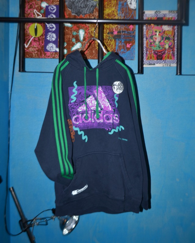 [M] REMAKE/ "adidas" hoodie