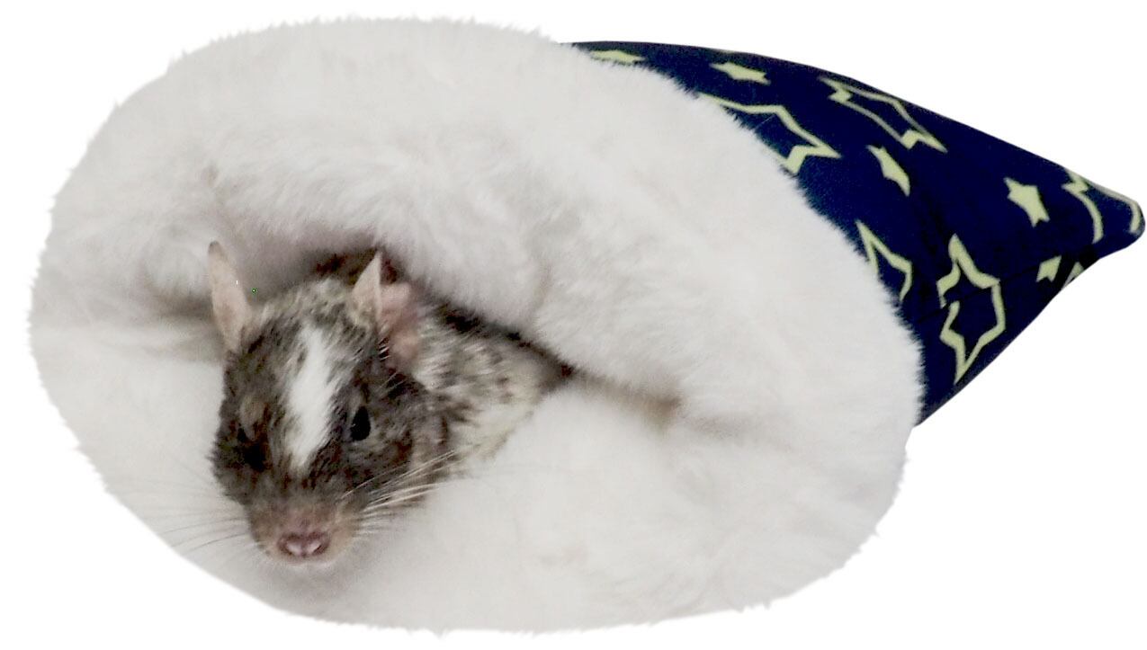 【小動物】 お空の寝ぶくろ(M) 雲/星