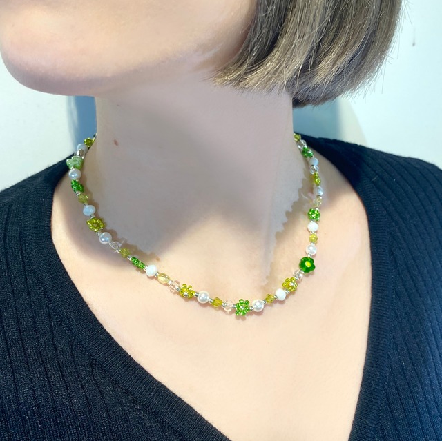 GREEN　ネックレス
