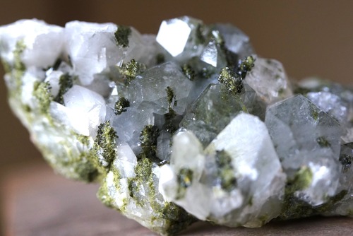 トルコ産クォーツ/エピドート Quartz / Epidote