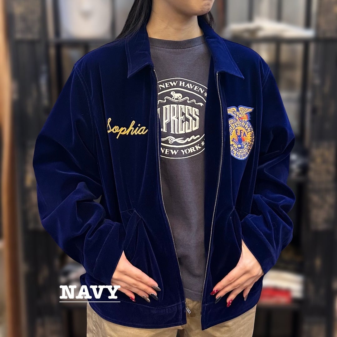 HOUSTON woman/ヒューストン ウーマン 5035W VELVETEEN FFA JACKET