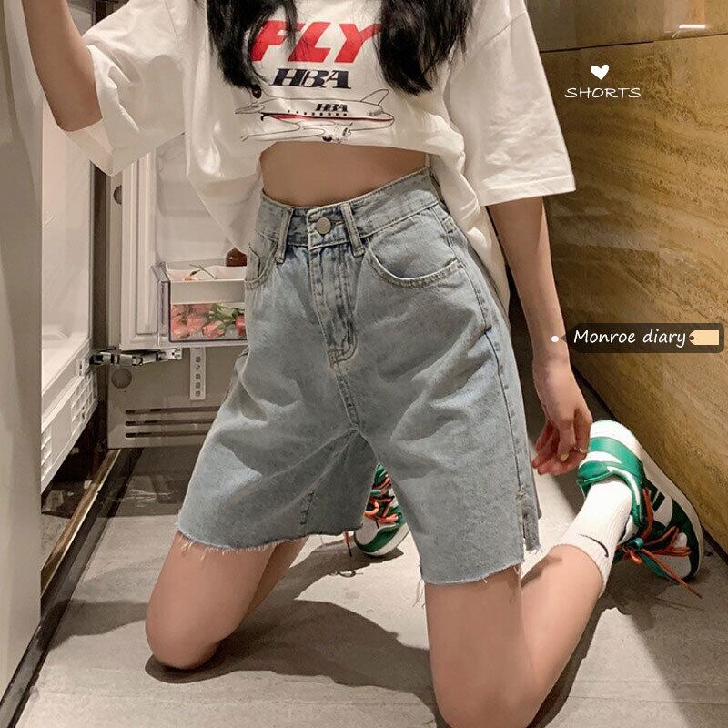 ウェストスリムショーツ サマー薄手パンツ ルーズ 夏物 ブルマー モンロー78657987075