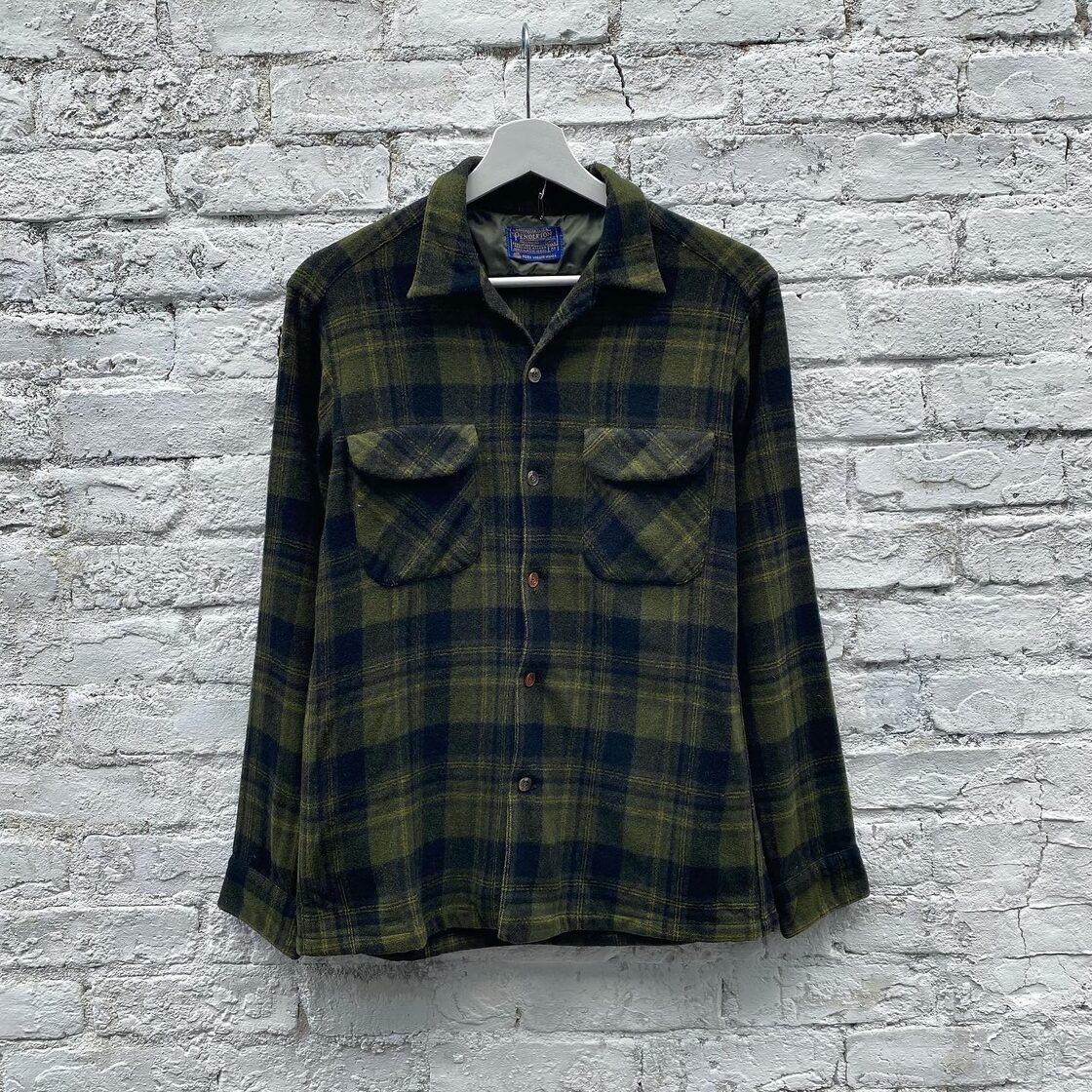 60s PENDLETON Wool Board Shirt / ペンドルトン vintage ビンテージ 