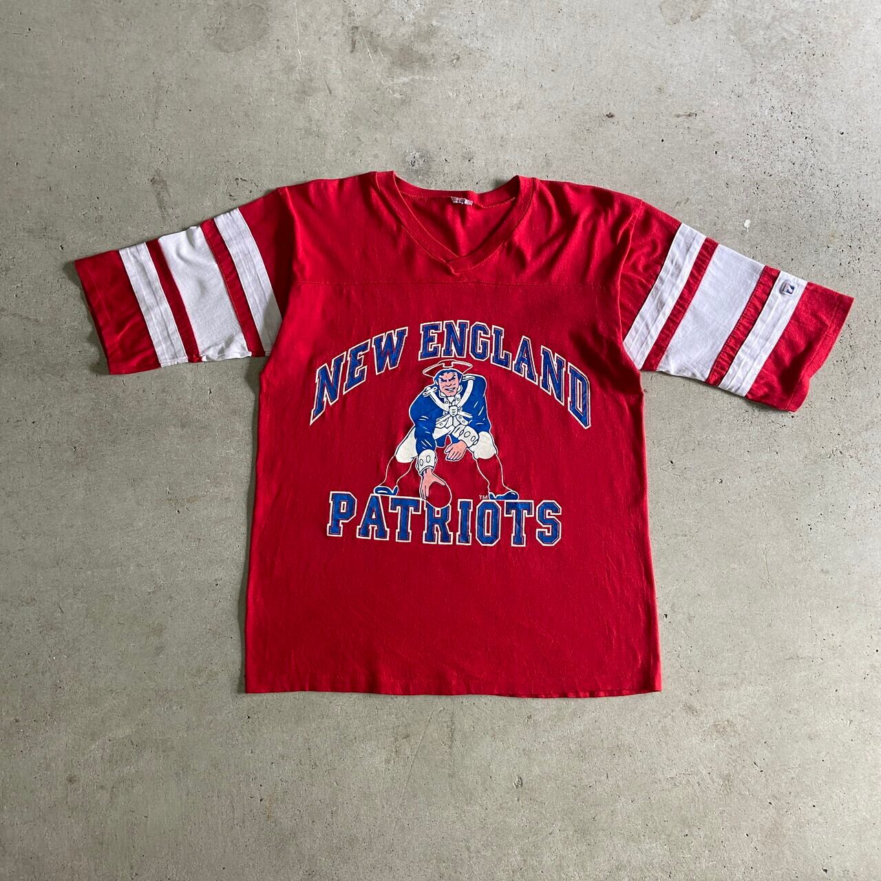 80年代 NFL ニューイングランド・ペイトリオッツ フットボールTシャツ